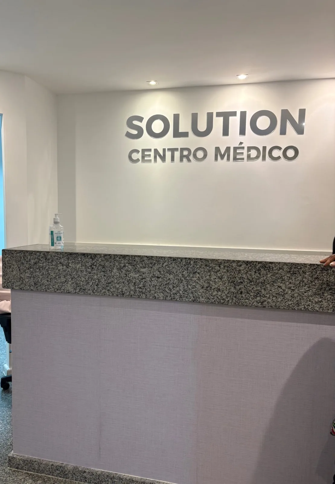 Recepção Centro Médico Solution